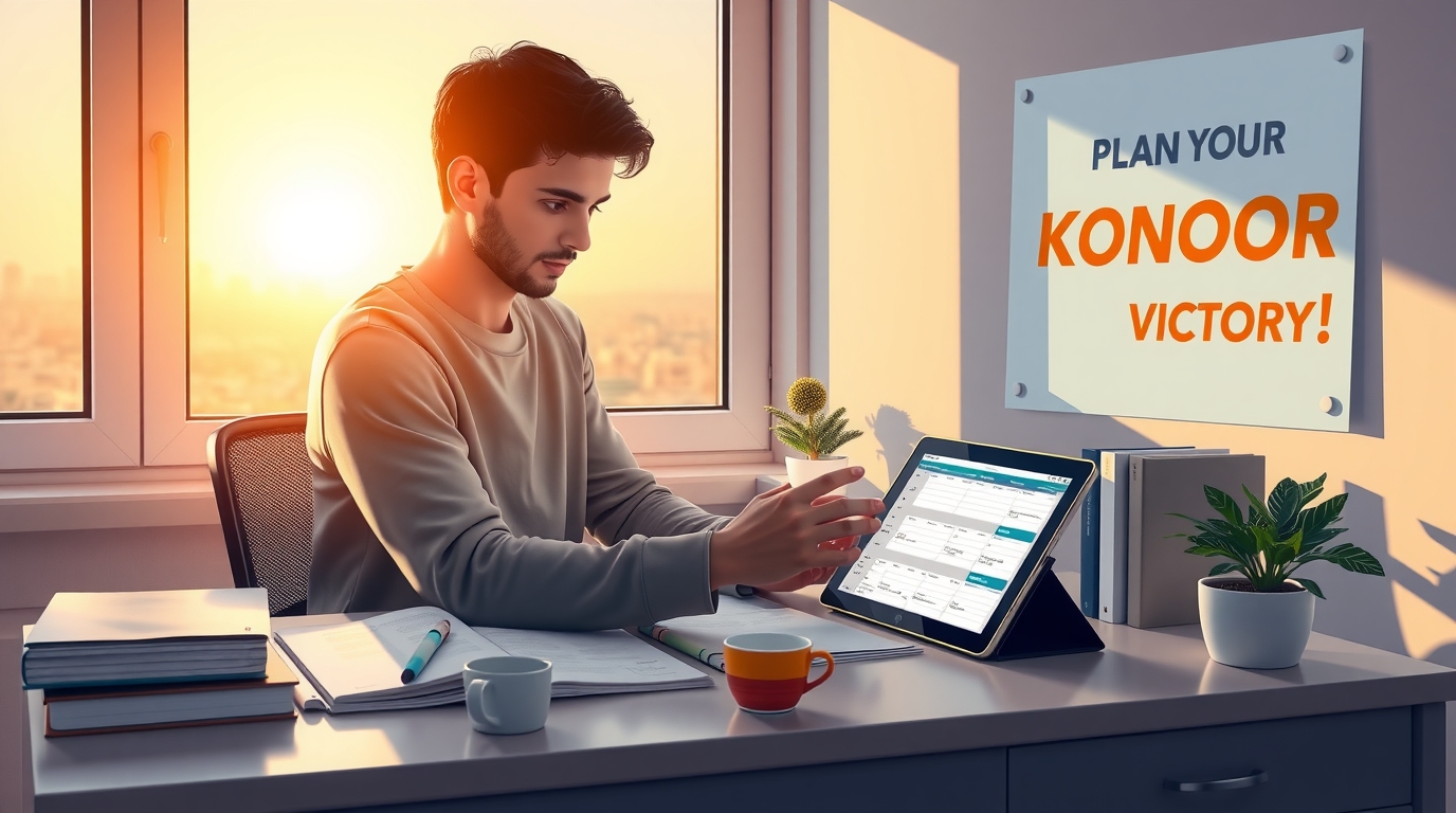 چطور برای کنکور 1404 برنامه‌ریزی کنیم؟ راهنمای خفن!
